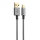 Cable USB-A sang TypeC Verbatim xám 66149 dài 30cm