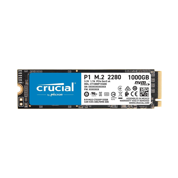 Ổ cứng SSD 1TB Crucial CT1000P1SSD8