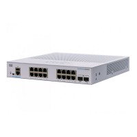 Switch Cisco CBS250-16T-2G-EU (18 port/ 10/100/1000 Mbps/ SFP)