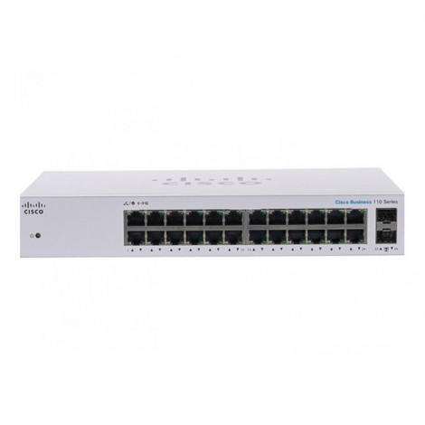 Switch Cisco CBS110-24T-EU (24 port/ 10/100/1000 Mbps/ Unmanaged/ SFP)