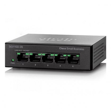 Switch Cisco CBS110-5T-D-EU