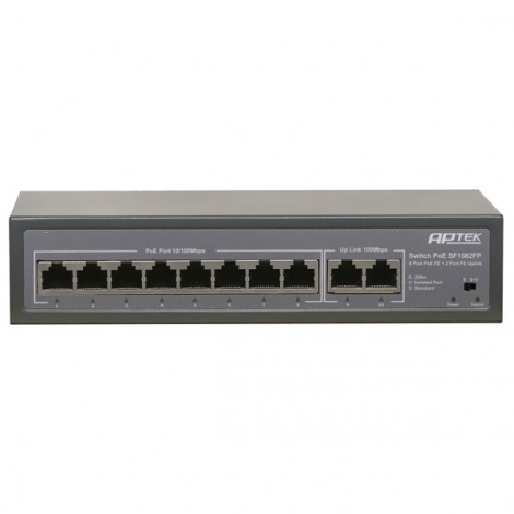 Switch PoE Aptek SF1082FP (10 port/ 10/100 Mbps)