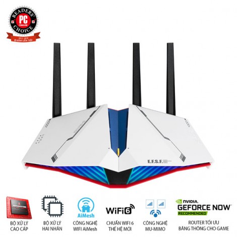 Router ASUS RT-AX82U GUNDAM EDITION (Gaming ...