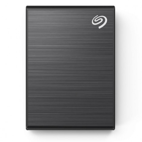 Ổ Cứng Di Động SSD 500GB Seagate One Touch USB-C + Rescue STKG500400 (Đen)