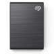 Ổ Cứng Di Động SSD 500GB Seagate One Touch USB-C + Rescue STKG500400 (Đen)