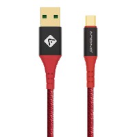 Cable sạc Andino Type C 1.2M Red