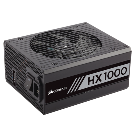 Nguồn máy tính Corsair HX1000 Platinum 80 Plus Platinum - Full Modul