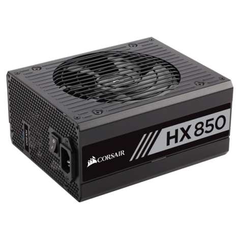 Nguồn máy tính Corsair HX850 Platinum 80 Plus Platinum - Full Modul