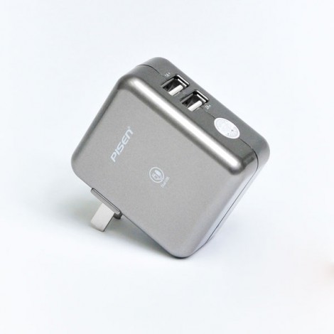 Cốc Sạc PISEN Dual USB Charger 2A 15W TS-FC026