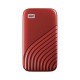 Ổ cứng SSD 500GB Western Digital My PassPort WDBAGF5000ARD-WESN (Đỏ)