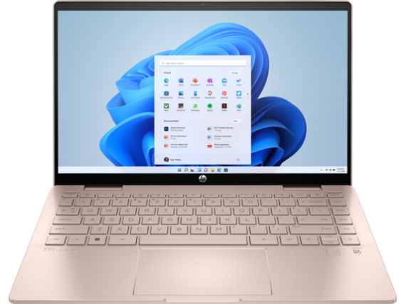 Laptop HP Pavilion X360 14-ek0130TU 7C0P5PA (Vàng)
