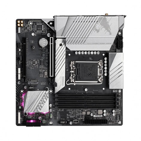 Mainboard Gigabyte B760M Aorus Elite AX (4 x DDR5/ 192 GB/ LGA 1700/ Micro ATX)
