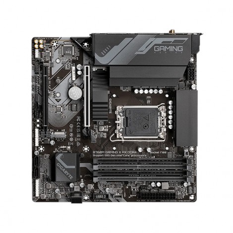 Mainboard Gigabyte B760M Gaming X AX DDR4 (4 x DDR4/ 128 GB/ LGA 1700/ Micro ATX)