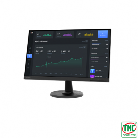 Màn hình LCD Lenovo D24-40 67A2KAC6VN (23.8 inch/ 1920 x 1080/ 250 nits/ 4ms/ 75Hz)