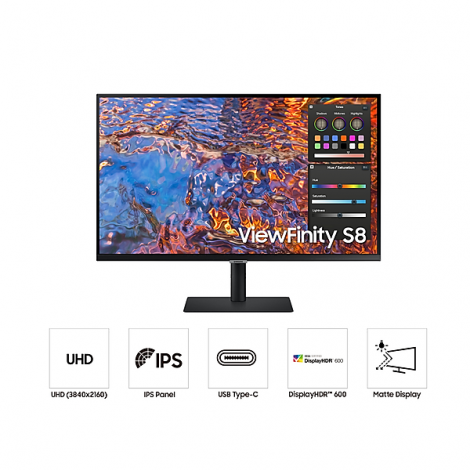 Màn hình LCD Samsung ViewFinity S8 LS27B800PXEXXV