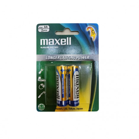 Pin Alkaline AA Maxell LR6(GD)2B