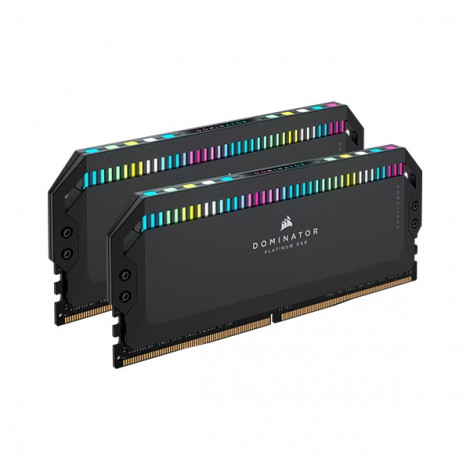 RAM Desktop Corsair Dominator Platinum RGB 32GB DDR5 Bus 5200Mhz CMT32GX5M2B5200C40