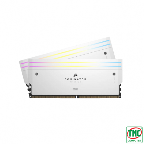 Ram Desktop Corsair Dominator Titanium RGB 32GB DDR5 Bus 6400MT/s CMP32GX5M2B6400C32W