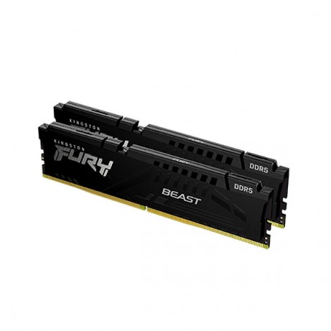 RAM Desktop Kingston Fury Beast 32GB DDR5 Bus 5600Mhz KF556C40BBK2-32     