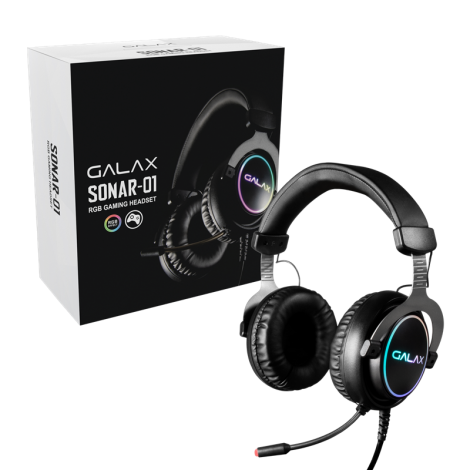 Tai nghe Galax Sonar-01 Rainbow light RGB HGS015USRGR0