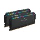 RAM Desktop Corsair Dominator Platinum RGB 32GB DDR5 Bus 5200Mhz CMT32GX5M2B5200C40