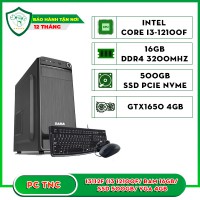 Máy bộ TNC I3112F (I3 12100F/ Ram 16GB/ SSD 500GB/ VGA 4GB)