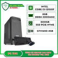 Máy bộ TNC I3112F (I3 12100F/ Ram 8GB/ SSD 500GB/ VGA 4GB)