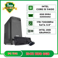 Máy bộ TNC I5411 (I5 11400/ Ram 8GB/ HDD 1TB)