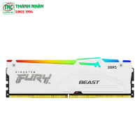 Ram Desktop Kingston Fury Beast RGB White 16GB DDR5 Bus 5200Mhz ...