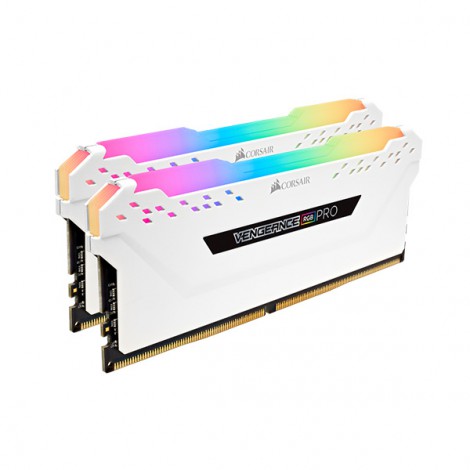 RAM Desktop Corsair 16GB DDR4 Bus 3200Mhz Vengeance RGB PRO CMW16GX4M2E3200C16W