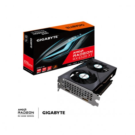 Card màn hình Gigabyte Radeon RX 6500 XT EAGLE 4G (GV-R65XTEAGLE-4GD)