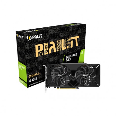 Card màn hình Palit GeForce GTX 1660 Ti Dual ...