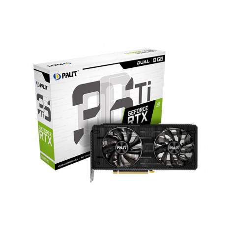 Card màn hình Palit GeForce RTX 3060 Ti Dual NE6306T019P2-190AD