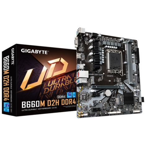 Mainboard Gigabyte B660M D2H DDR4