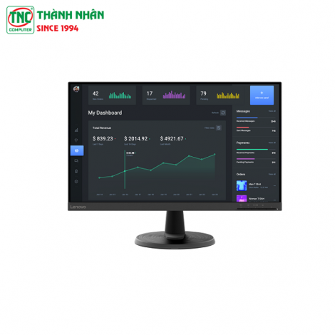 Màn hình LCD Lenovo D24-40 67A2KAC6VN (23.8 ...