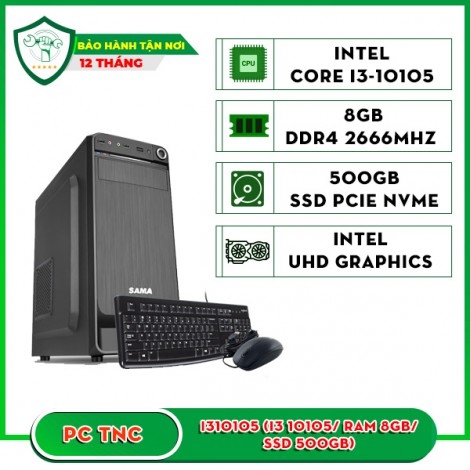 Máy bộ TNC I310105 (I3 10105/ Ram 8GB/ SSD ...