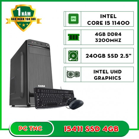 Máy bộ TNC I5411 SSD 4GB