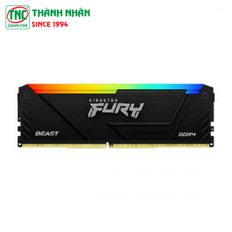 RAM Desktop Kingston 16GB DDR4 Bus 3200Mhz Fury Beast RGB KF432C16BBAK2/16