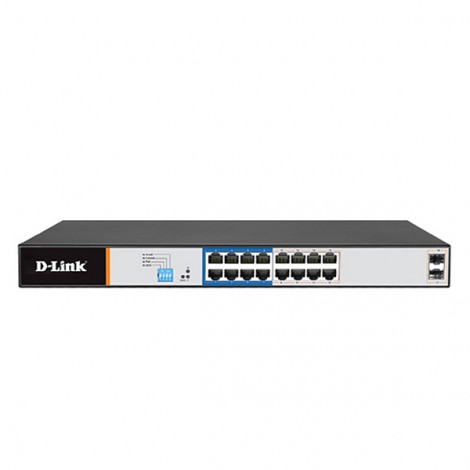Switch PoE D-Link DGS-F1018P-E (18 port/ ...