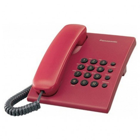 Điện thoại bàn Panasonic KX-TS500 (Đỏ)