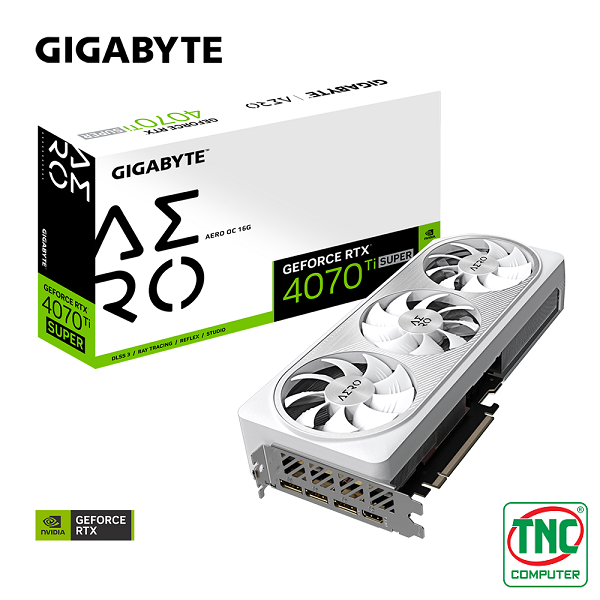 Đồ họa mạnh mẽ gigabyte aero 4070ti
