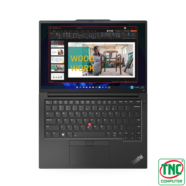 Âm thanh sống động laptop lenovo e14 gen 5