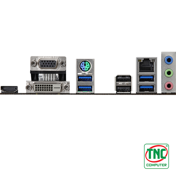 Các cổng kết nối đa dạng bo mạch chủ asrock