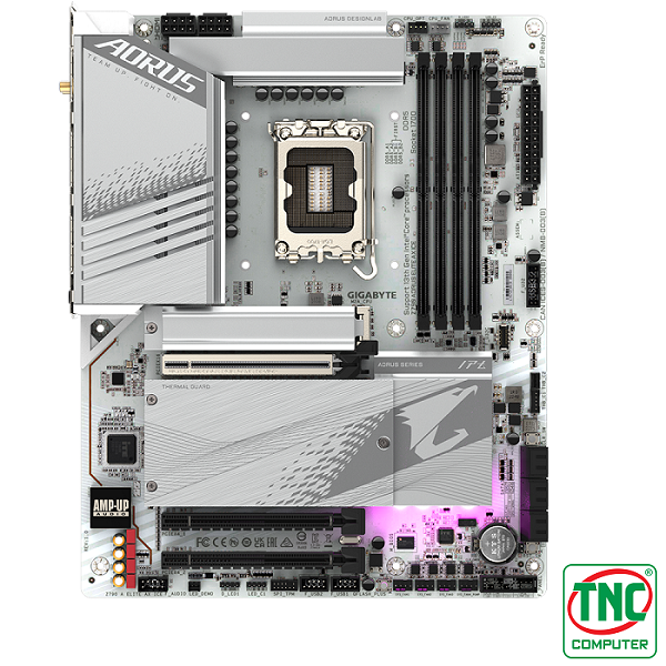 Xử lý tác vụ mượt mà, mạnh mẽ Mainboard Gigabyte Z790 Aorus Elite Ax Ice