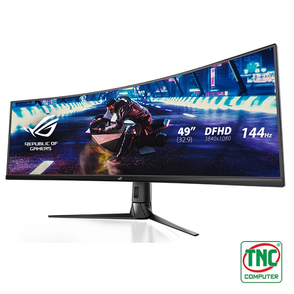 trải nghiệm chơi game và xem phim sống động Màn hình LCD Asus ROG Strix XG49VQ 49 inch VA