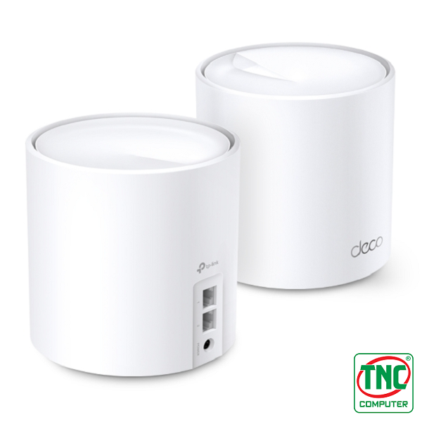 Router Wifi Mesh TP-Link Deco X20 V3 (2-pack) sở hữu cổng kết nối linh hoạt Router Wifi Mesh TP-Link Deco X20 V3 (2-pack) sở hữu cổng kết nối linh hoạt