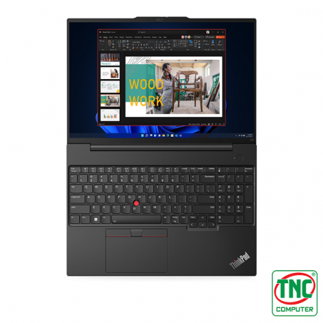 Laptop Lenovo ThinkPad E16 Gen 1 21JN005KVA (I5 1335U/ Ram 16GB/ SSD 512GB/ 2Y/ Đen)