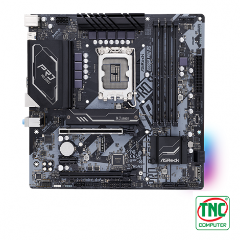 Mainboard ASROCK B660M PRO RS (4 x DDR4/ 128GB/ LGA 1700/ Micro ATX)