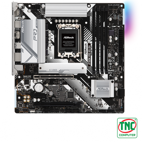 Mainboard ASROCK B760M PRO RS/D4 (4 x DDR4/ 128GB/ LGA 1700/ Micro ATX)