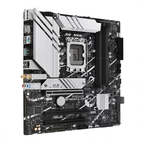 Mainboard Asus Prime B760M-A Wifi D4-CSM (4 x DDR4/ 128 GB/ LGA 1700/ Micro ATX)